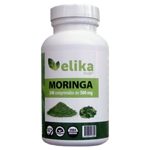 240 Comprimidos de 500mg (Moringa oleifera - Elikafoods ®)