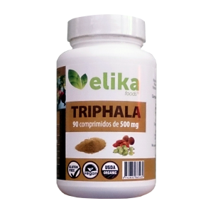 90 Comprimidos de 500mg (Triphala - Elikafoods ®)