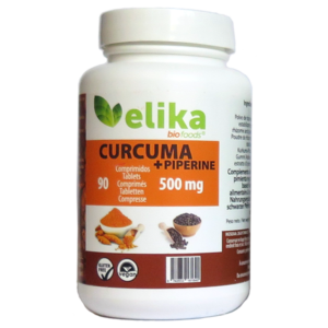 90 Comprimidos de 500mg (Curcuma - Elikafoods ®)