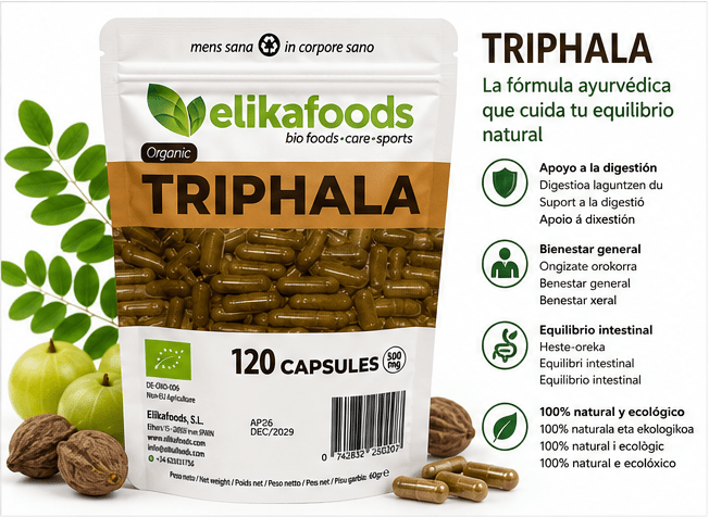 Cápsulas de Triphala (120)